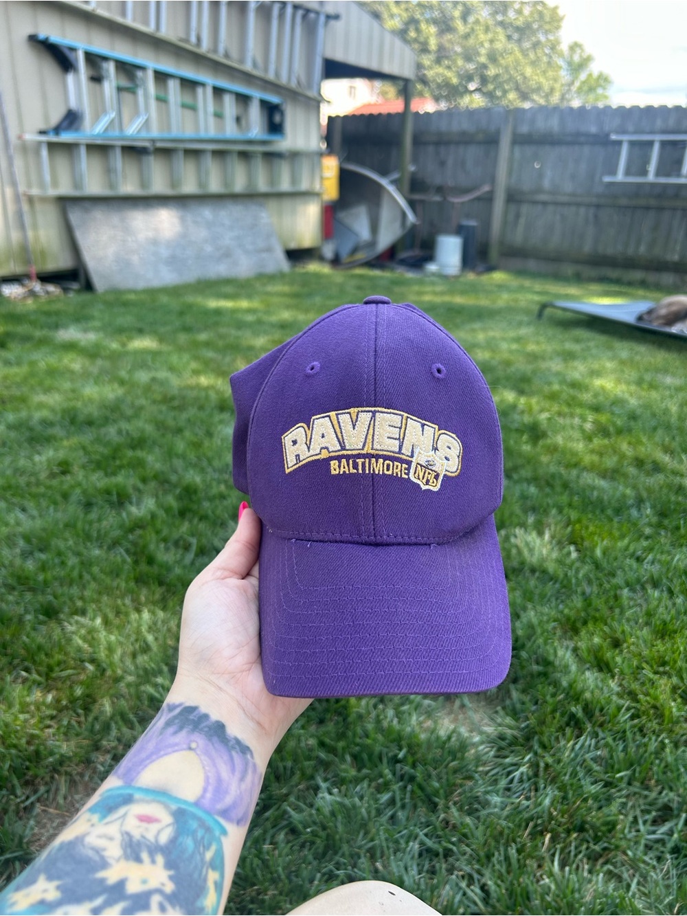 Baltimore Ravens nfl Reebok cap hat‎ embroidered